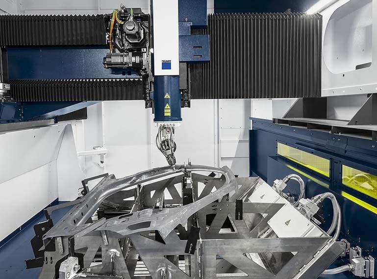 Sheet metal machining centers